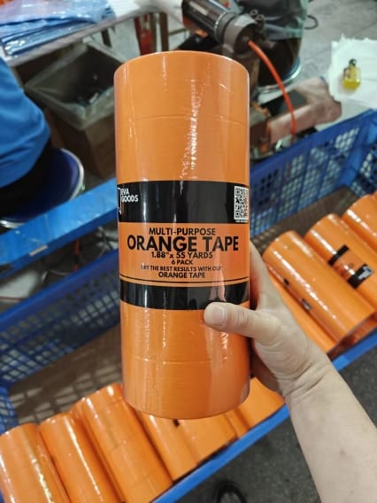 Orange 6 Pack 1.88 inches - Orange Tape