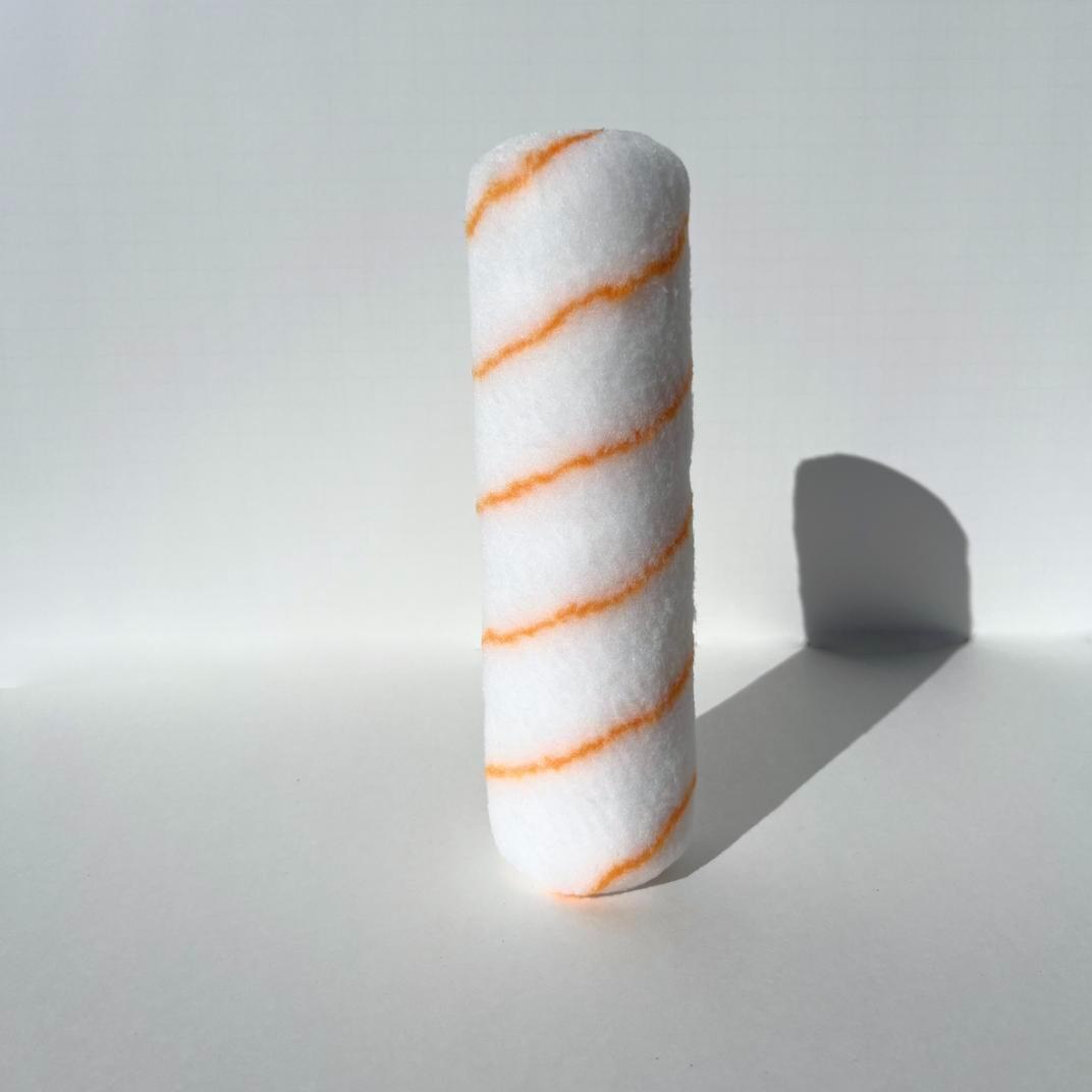 Sold by EVA GOODS ~ ROLLINGDOG Paint Roller Sleeves 9 Inch - 3/4 Nap Lint Free Polyester for Rough Wall Painting (Pack of 3), 9" Polyester Roller Cover (3PC)