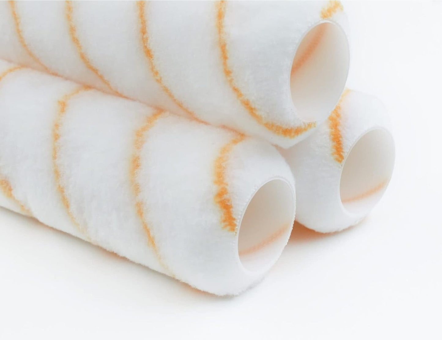 Sold by EVA GOODS ~ ROLLINGDOG Paint Roller Sleeves 9 Inch - 3/4 Nap Lint Free Polyester for Rough Wall Painting (Pack of 3), 9" Polyester Roller Cover (3PC)