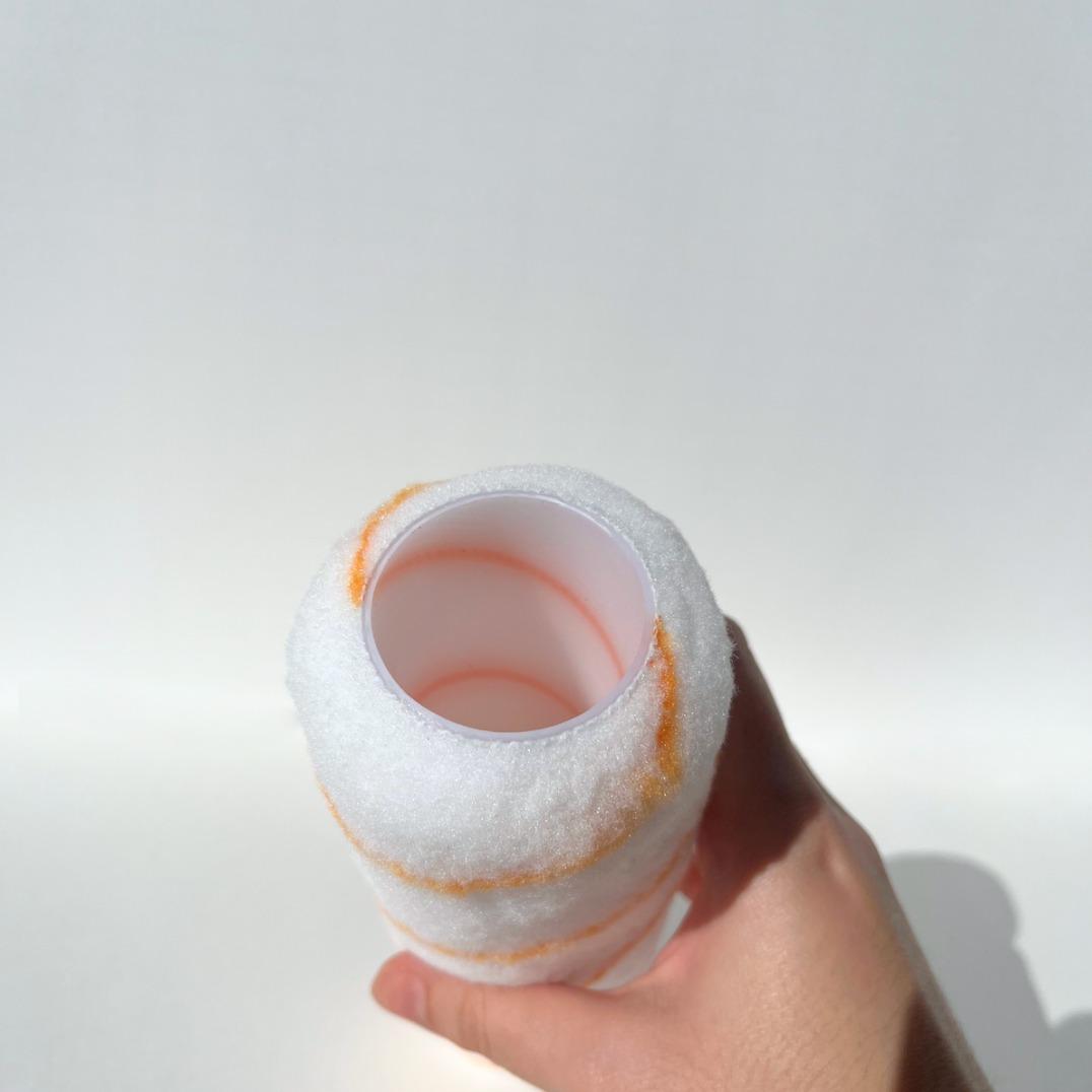 Sold by EVA GOODS ~ ROLLINGDOG Paint Roller Sleeves 9 Inch - 3/4 Nap Lint Free Polyester for Rough Wall Painting (Pack of 3), 9" Polyester Roller Cover (3PC)