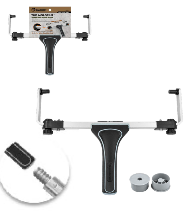 Sold by EVA GOODS Adjustable Roller Frame ROLLINGDOG 18 Inch Paint Roller - 18 Roller Frame,18 Paint Roller, Large Paint Roller from 12 Inch to 18 Inch