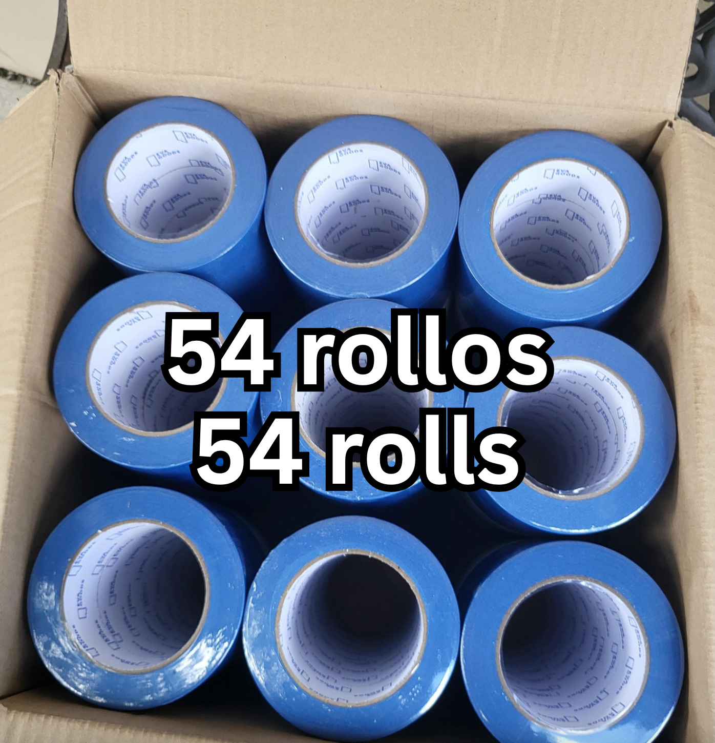 10 Pack 0.94 inches - Blue Masking Tape