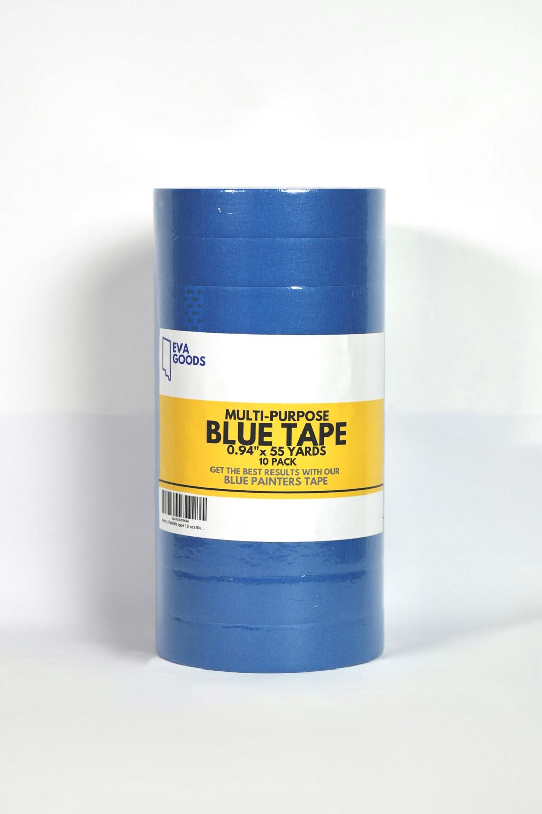 10 Pack 0.94 inches - Blue Masking Tape