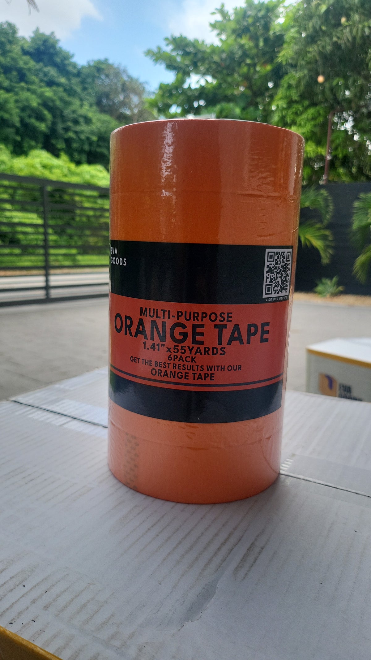 Painter's tape  6 pack 1.41 inches- Orange masking Tape