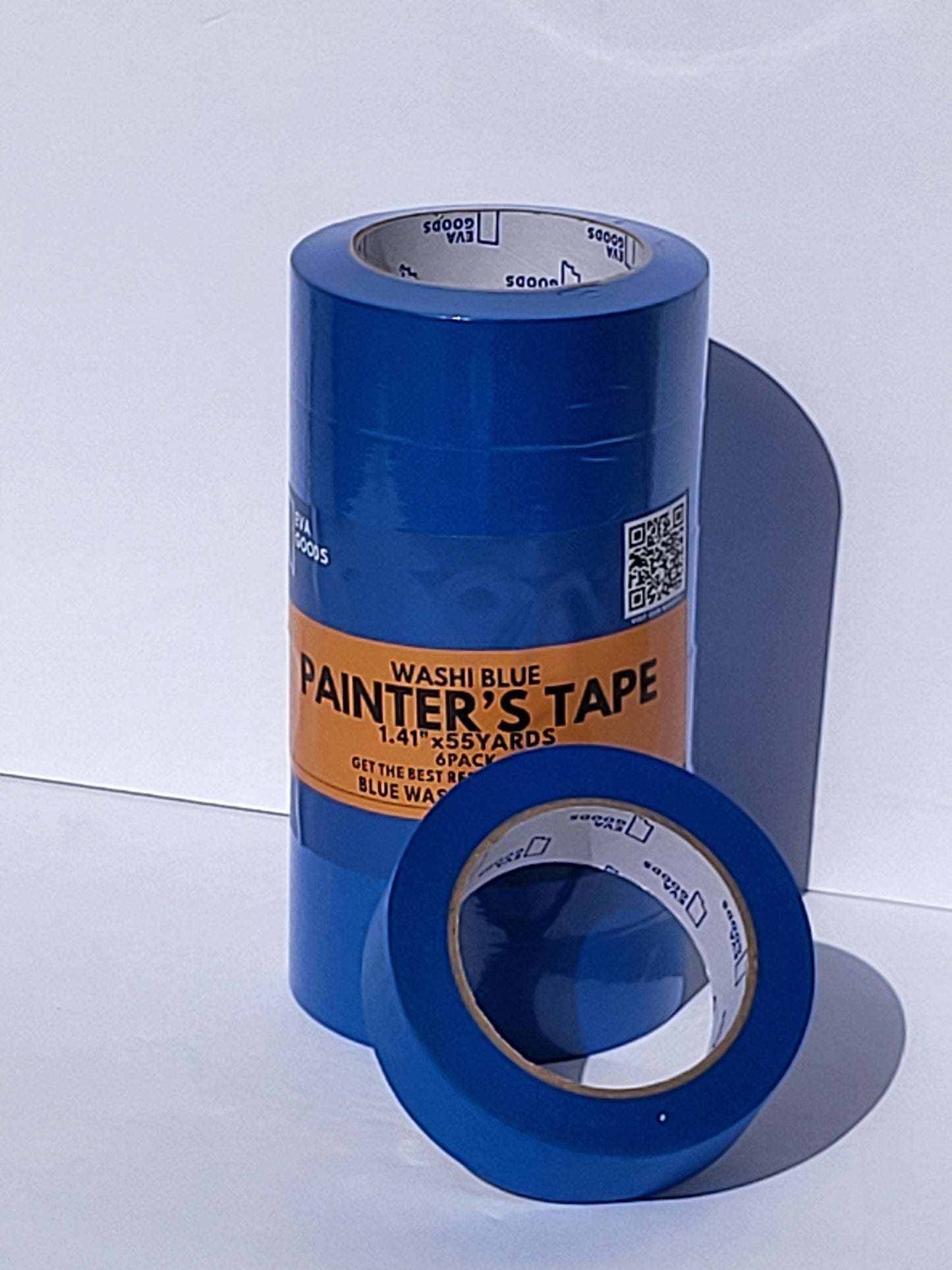 Premium Blue Painters Tape 6 Pack 1.41 inches