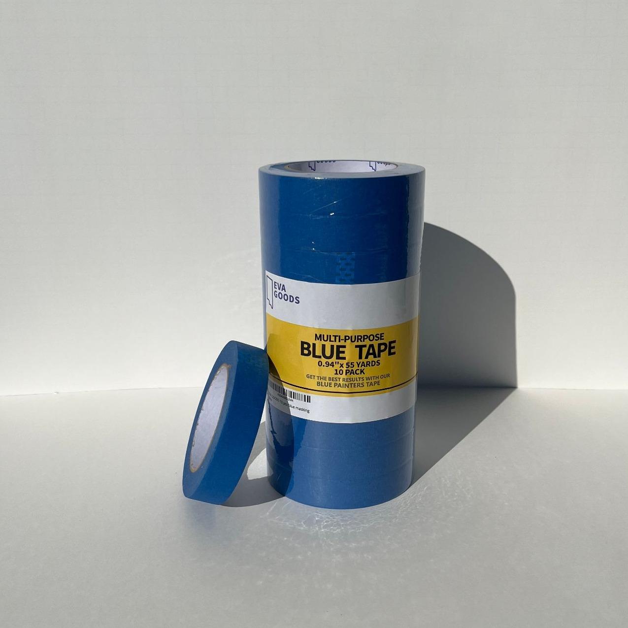 10 Pack 0.94 inches - Blue Masking Tape